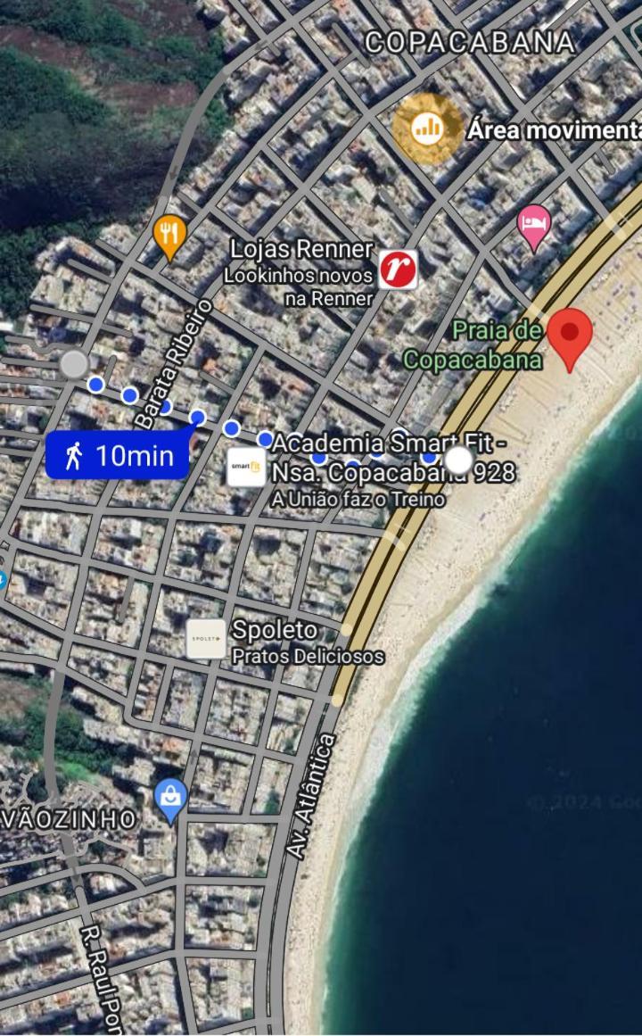 Suites/Studios Privados Copacabana リオデジャネイロ エクステリア 写真